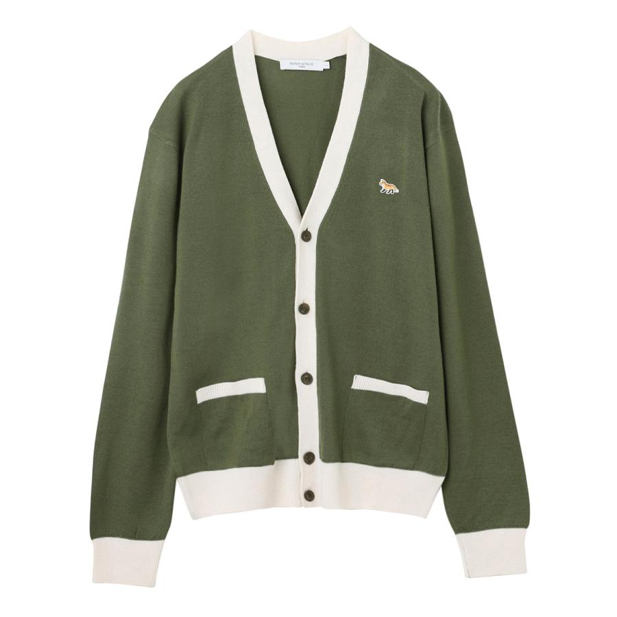 メゾンキツネ MAISON KITSUNE カーディガン グレー MAISON KITSUNE（メゾン キツネ） カーディガン グレー メンズ