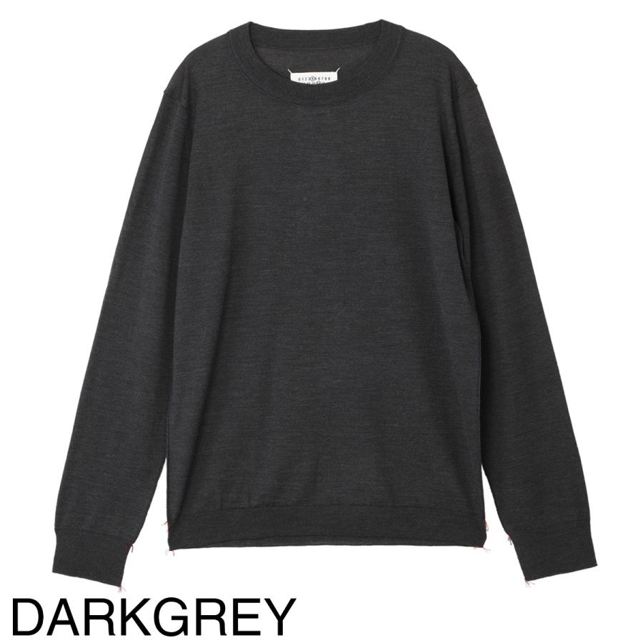 Maison Margiela メゾンマルジェラ クルーネックニット メンズ Maison Margiela メゾンマルジェラ クルーネックニット メンズ