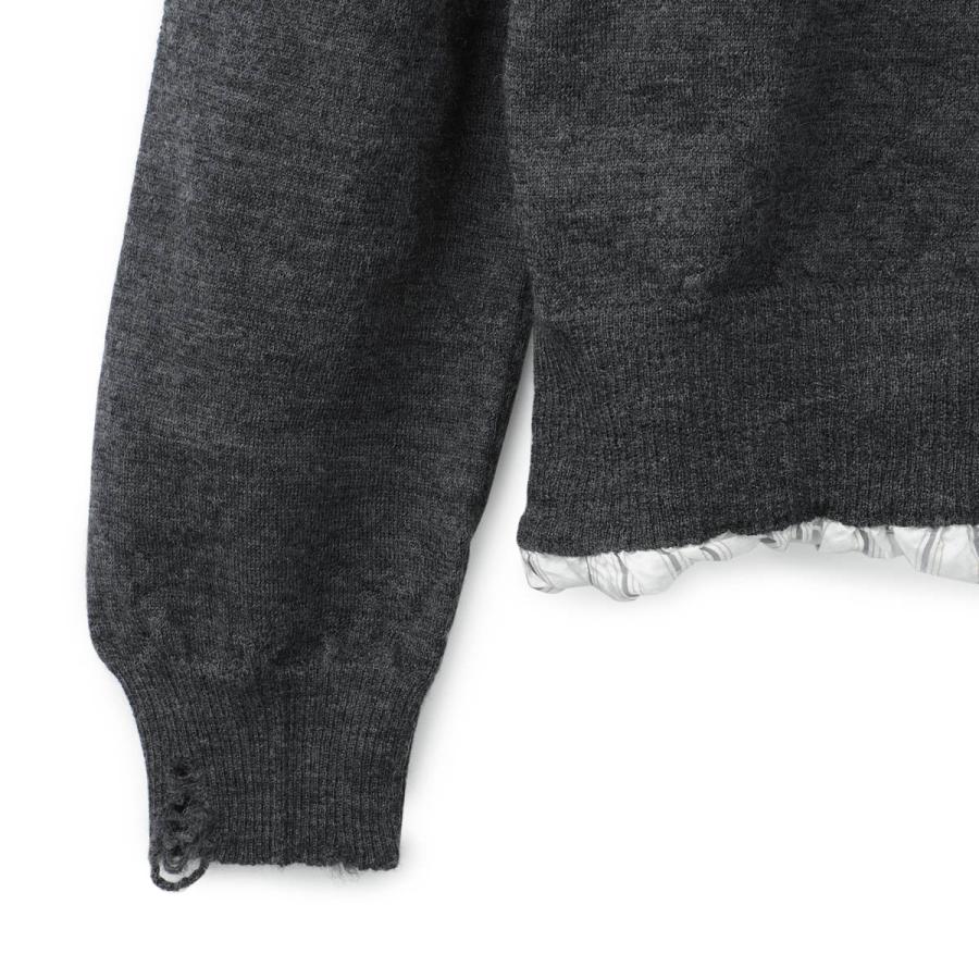 マルジェラ　黒 クルーネック ニット Lサイズ 楽天市場】MAISON MARGIELA メゾンマルジェラ 4 14 セーター