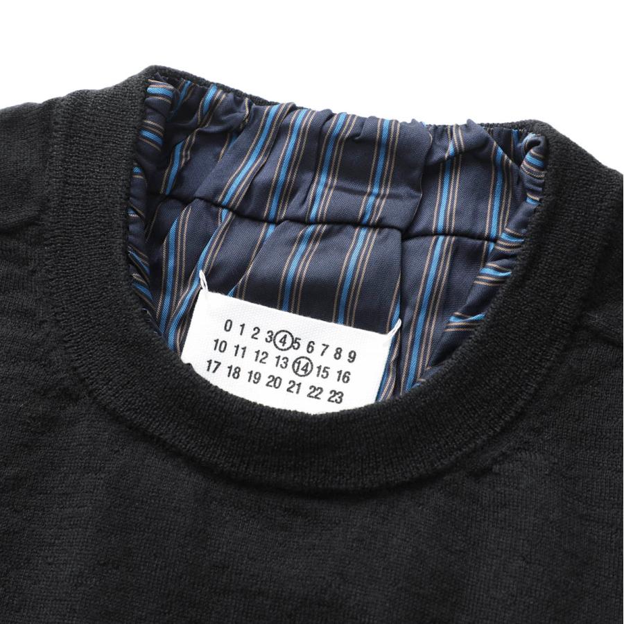 Maison Margiela（メゾンマルジェラ） クルーネックニット ブラック