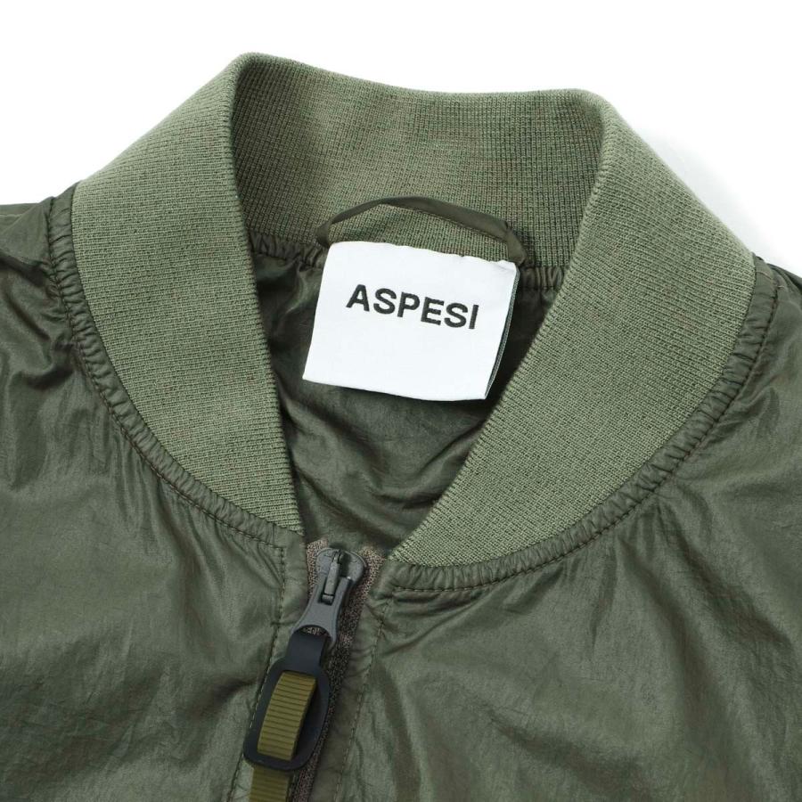 ASPESI（アスペジ） ボンバージャケット グリーン メンズ i210-m005