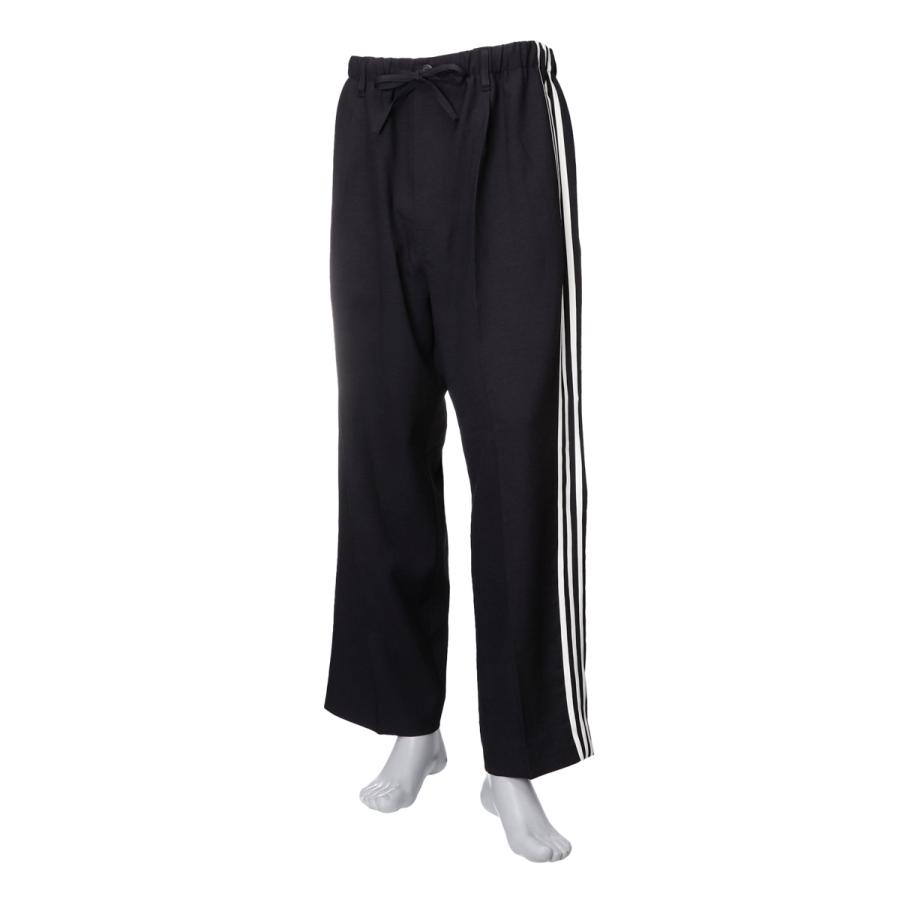 けい　ワイスリー Y-3 ブラックパンツ Y-3 2025年秋冬入荷 ワイスリー CUFFED TRACK PANT BLACK JX7267