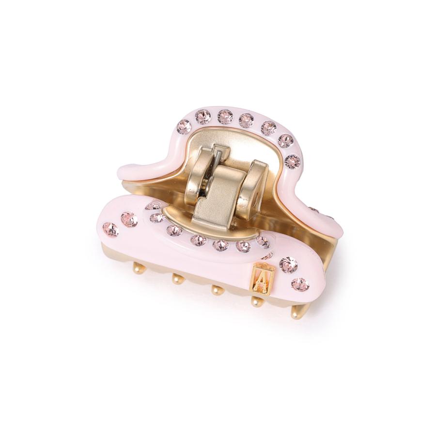 Alexandre de Paris ヘアクリップ ベビーピンク⭐️極美品⭐️ ALEXANDRE DE PARIS（アレクサンドル ドゥ パリ） マウンテンヘア
