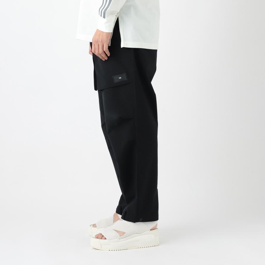 Y-3 ワイスリー カーゴパンツ RIPSTOP PANTS ブラック メンズ il2048