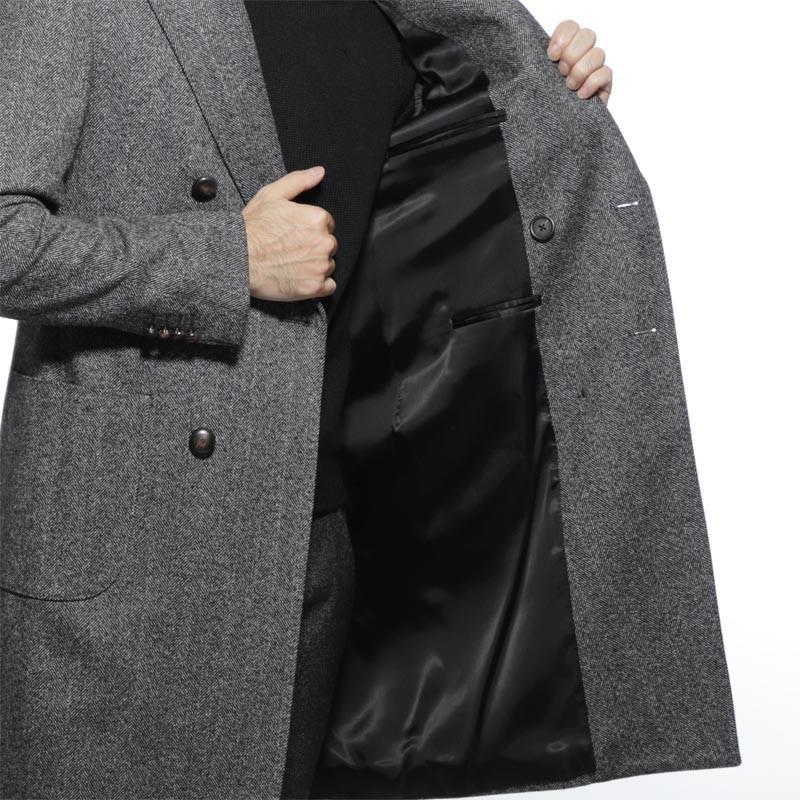 ラルディーニ Lardini ダブルブレストコート ダブルコート ブラック メンズ Ilace Rp 1 Ilace Rp モダンブルーyahoo 店 通販 Yahoo ショッピング