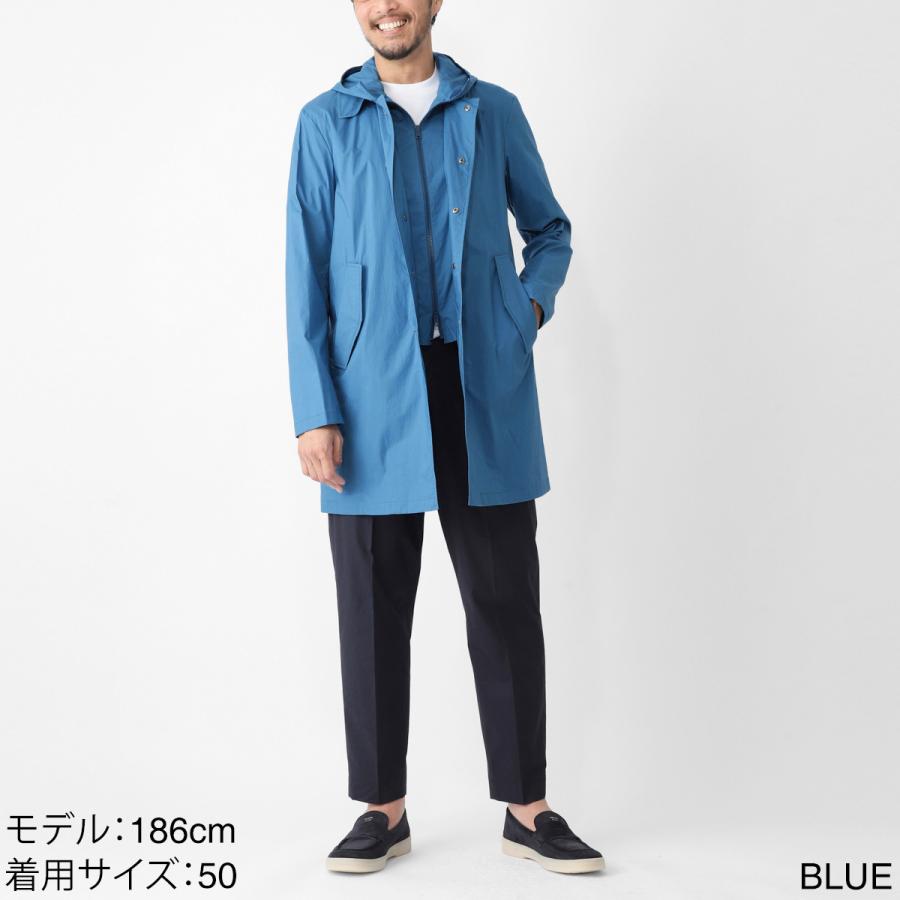 HERNO（ヘルノ） フーデッド コート ステンカラーコート 大きいサイズ