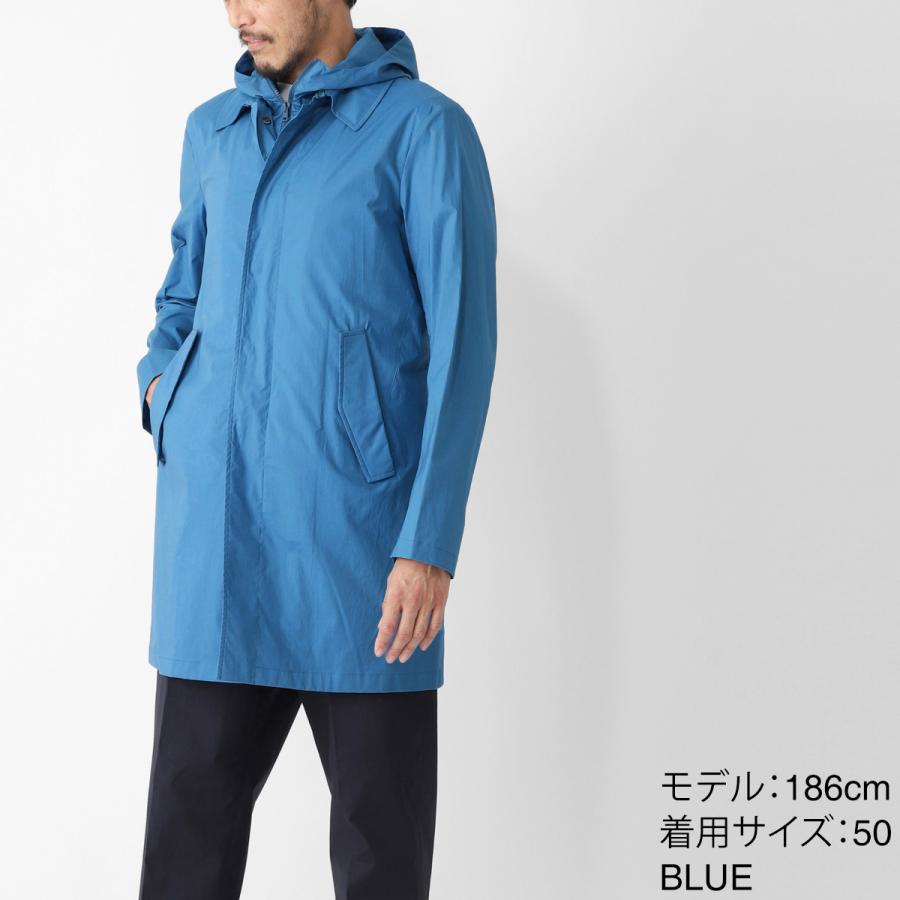 HERNO（ヘルノ） フーデッド コート ステンカラーコート 大きいサイズ