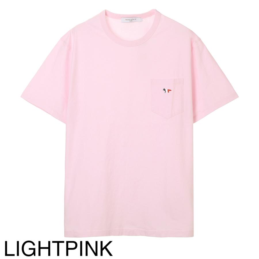 MAISON KITSUNE（メゾン キツネ） クルーネック Tシャツ TRICOLOR FOX
