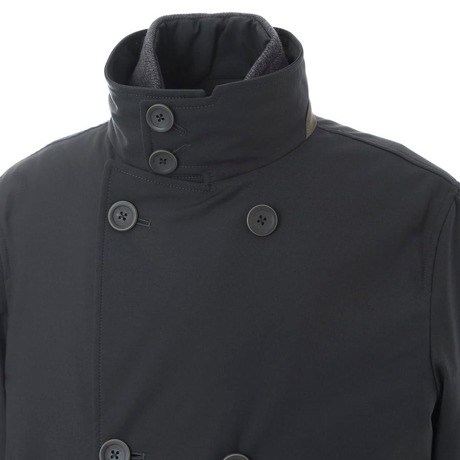 ヘルノ Herno ナイロンコート ダブルブレストハイネックコート メンズ Im0266u 9480 Im0266u モダンブルーyahoo 店 通販 Yahoo ショッピング