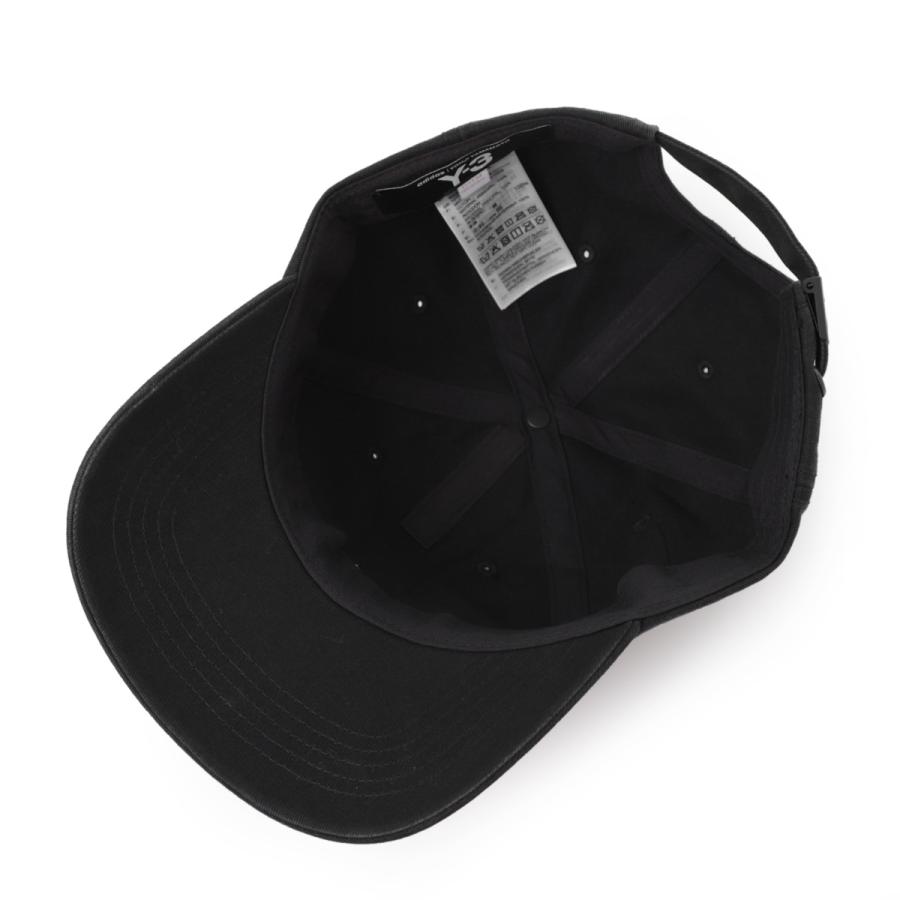 Y-3 ワイスリー ベースボールキャップ DAD CAP ブラック メンズ in2391