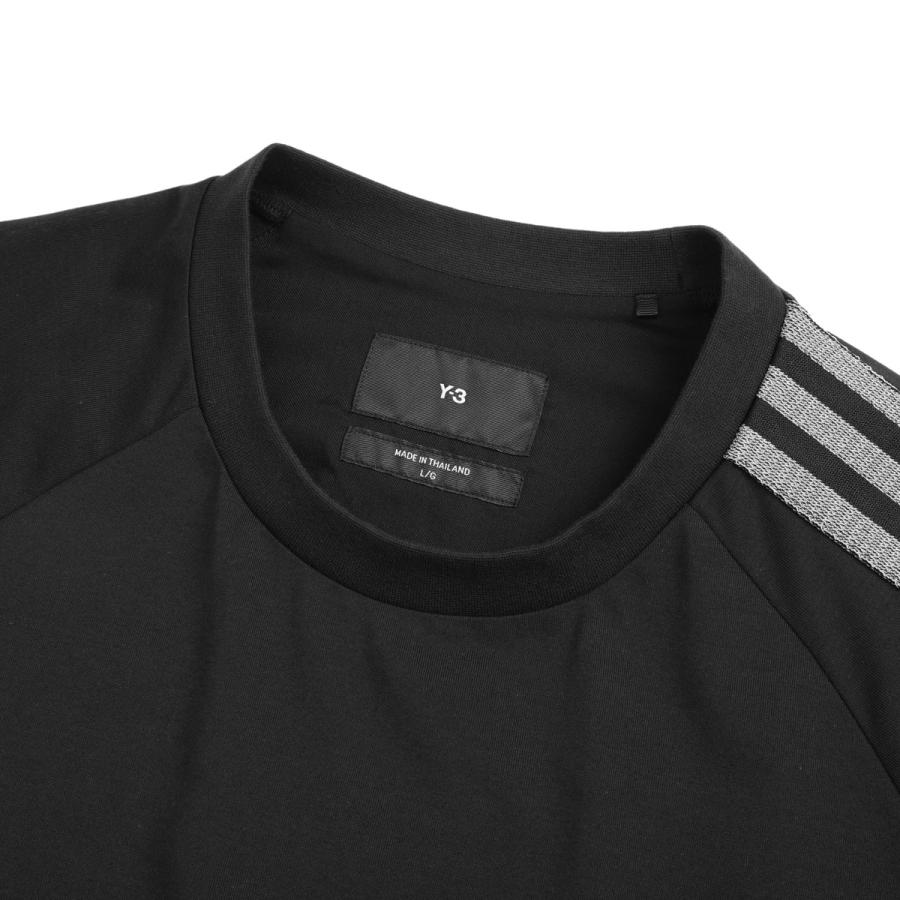 Y-3 ワイスリー クルーネックTシャツ 3S SS TEE ブラック メンズ