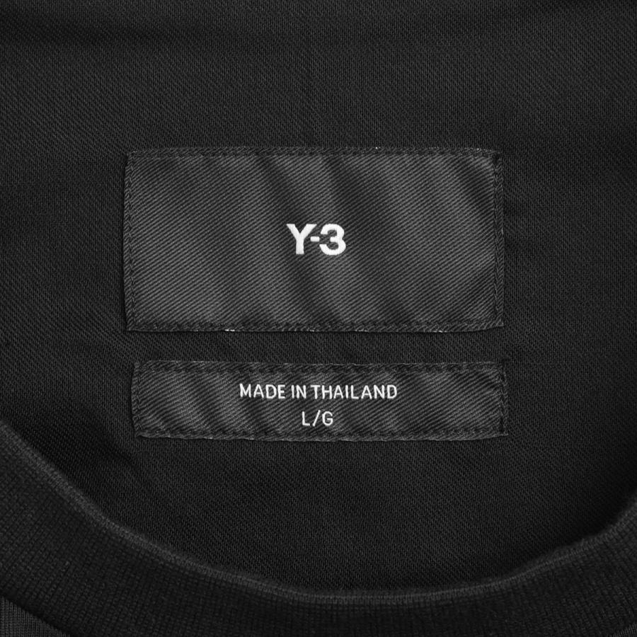 Y-3 ワイスリー クルーネックTシャツ 3S SS TEE ブラック メンズ