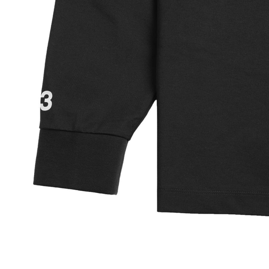 Y-3 ワイスリー クルーネック 長袖Tシャツ 3S LS TEE ブラック