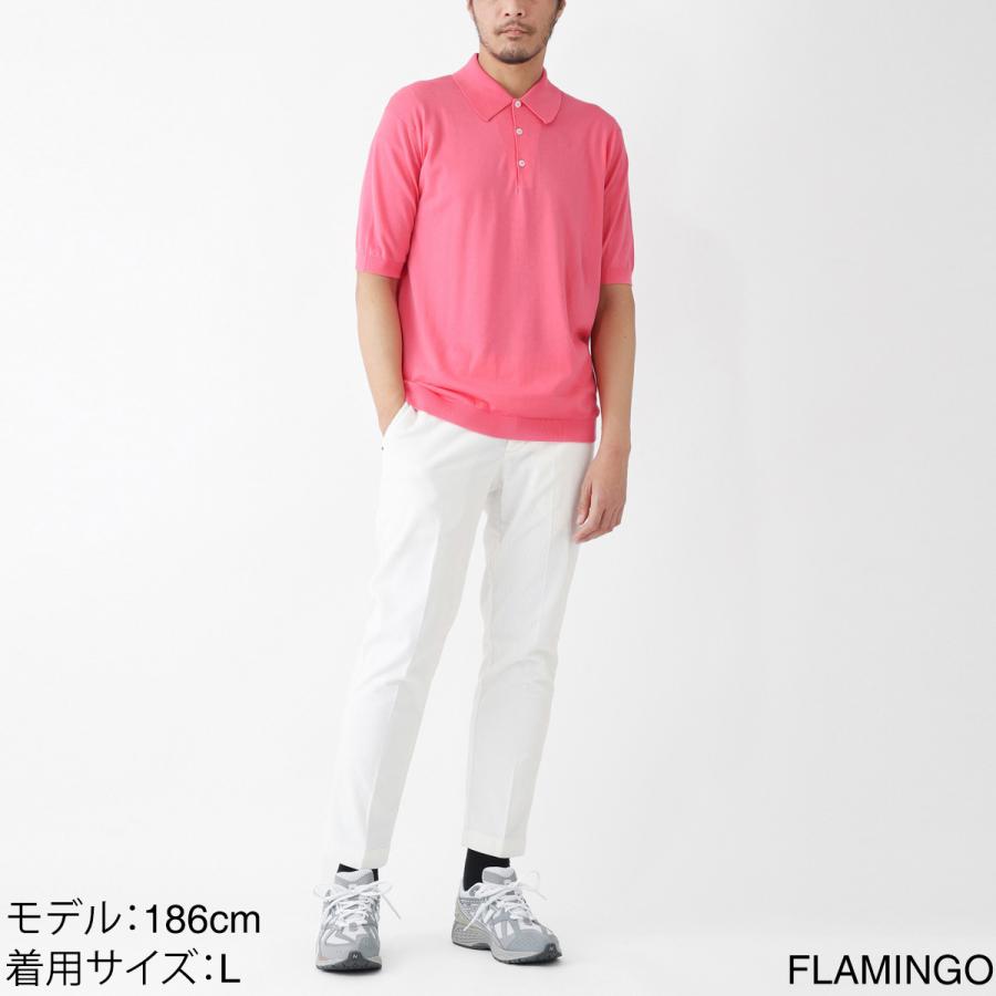 JOHN SMEDLEY ジョンスメドレー ニットポロシャツ ISIS シー JOHN SMEDLEY ジョンスメドレー ニットポロシャツ ISIS シー