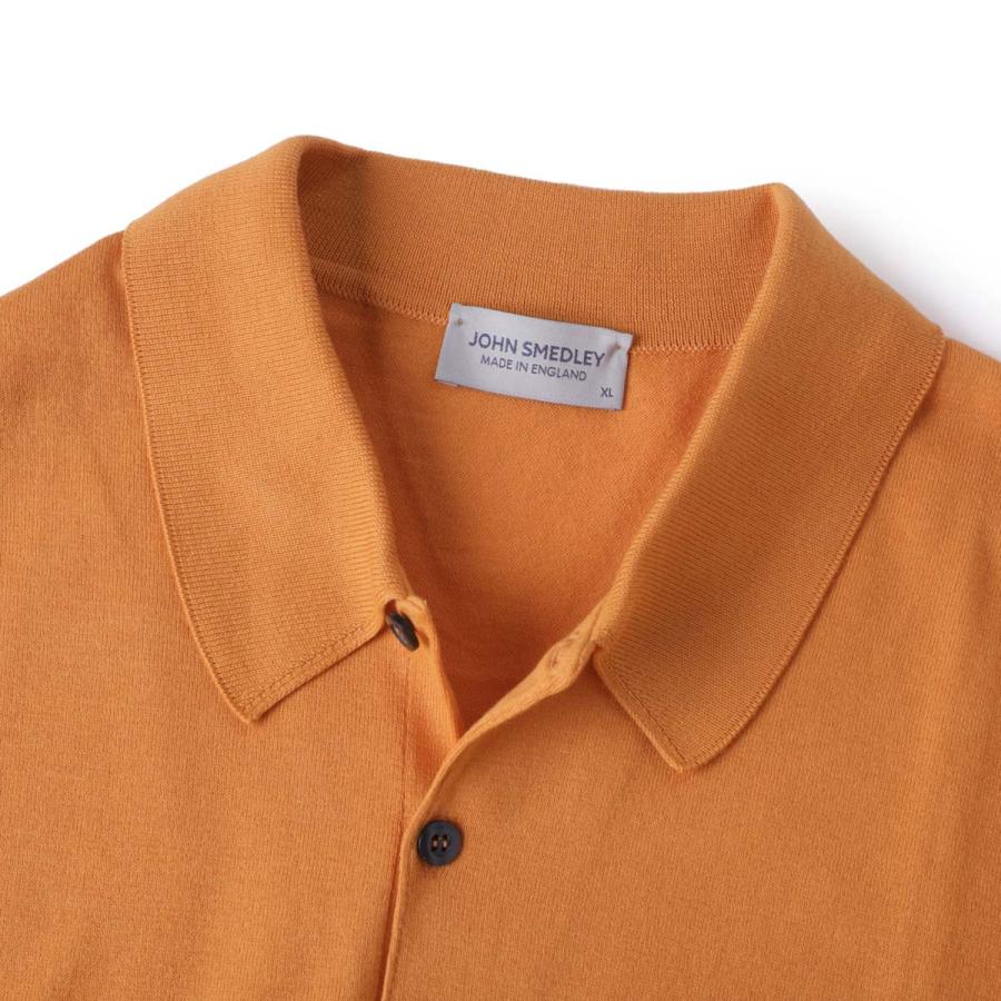 JOHN SMEDLEY ジョンスメドレー ニットポロシャツ ISIS シー