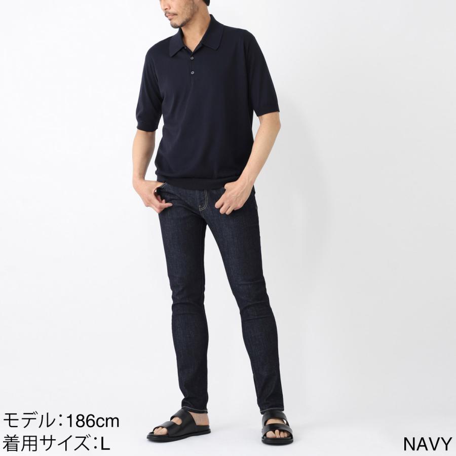 JOHN SMEDLEY（ジョンスメドレー） ニットポロシャツ ISIS イシス シー