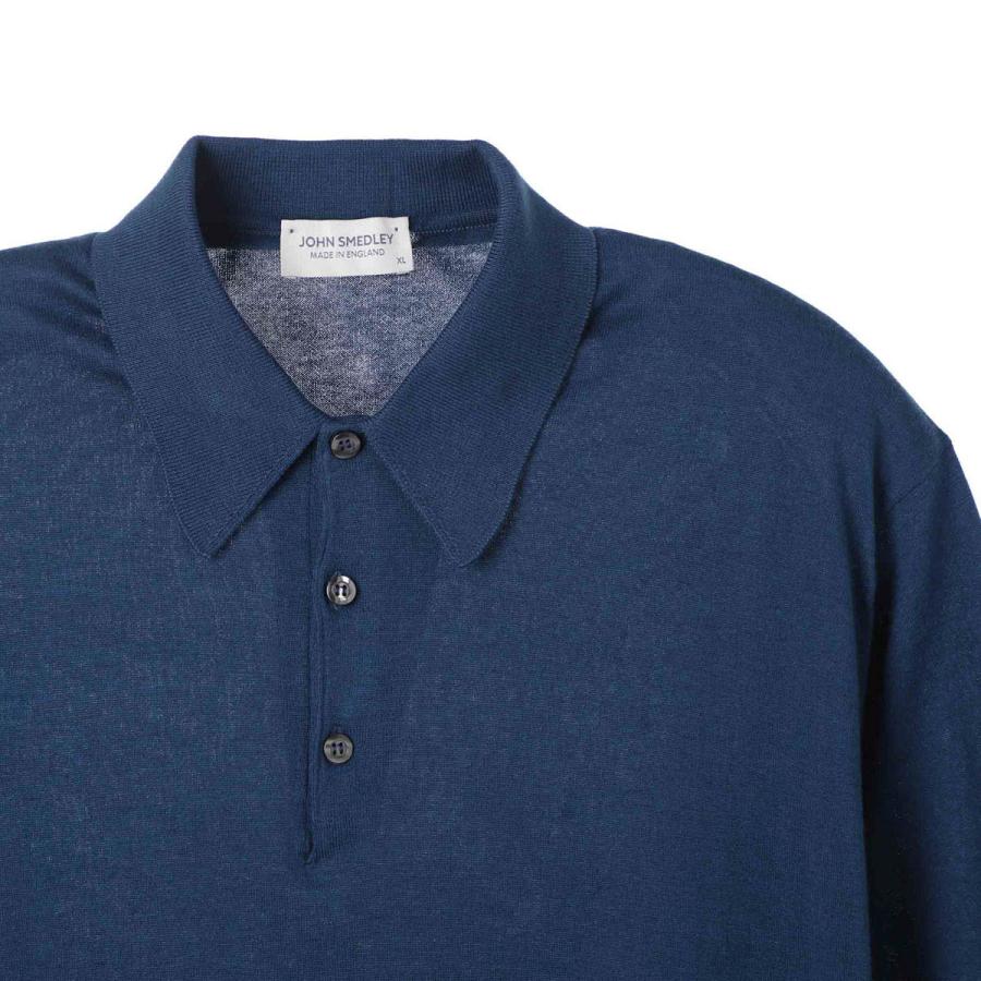 J3121新品ジョンスメドレー ISISシーアイランドコットン ニットポロシャツ JOHN SMEDLEY（ジョンスメドレー） ニットポロシャツ ISIS シー