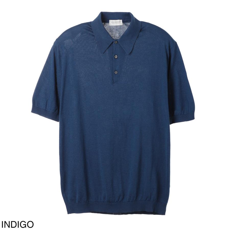 未使用　JOHN SMEDLEY シーアイランドコットン　ニットポロシャツ JOHN SMEDLEY（ジョンスメドレー） ニットポロシャツ ISIS イシス シー