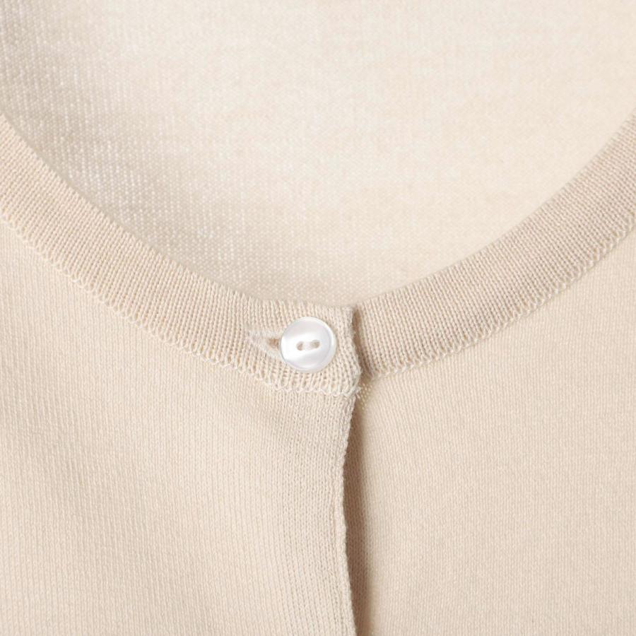 JOHN SMEDLEY（ジョンスメドレー） クルーネックカーディガン