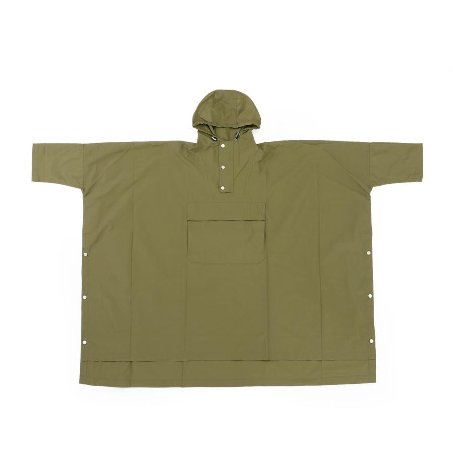 メゾンキツネ MAISON KITSUNE ケープ MK CAMP HOODED CAPE
