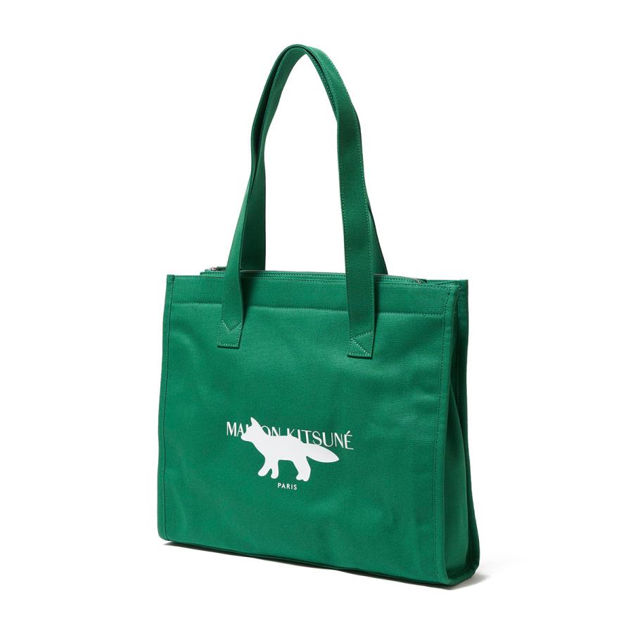 MAISON KITSUNE（メゾン キツネ） トートバッグ グリーン メンズ