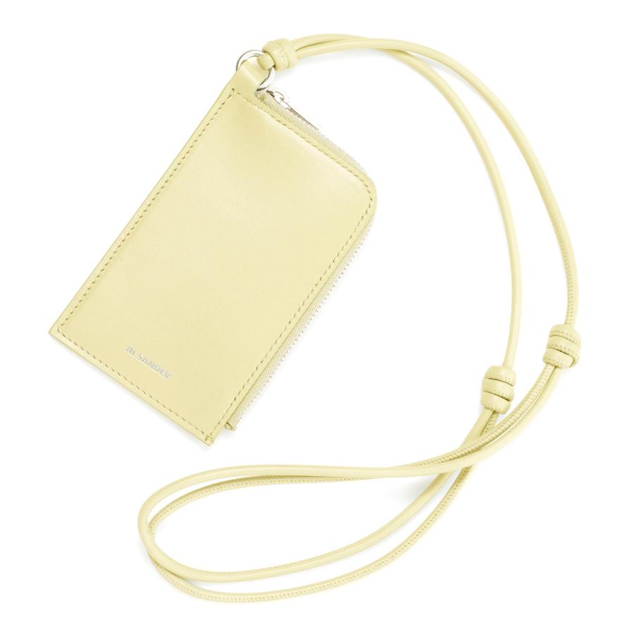 JIL SANDER ジルサンダー カードケース ENVELOPE NECKLACE イエロー  