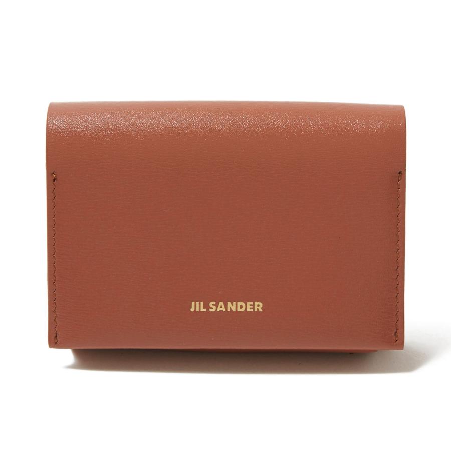 JIL SANDER ジルサンダー カードケース カードホルダー ブラウン