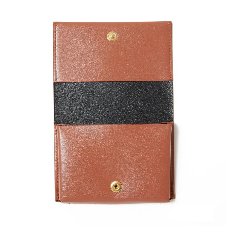 JIL SANDER ジルサンダー カードケース カードホルダー ブラウン