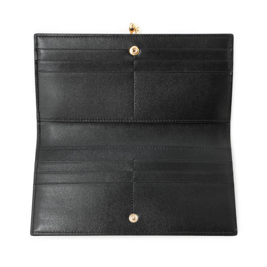 ジルサンダー JIL SANDER 長財布 小銭入れ付き GOJI PURSE MEDIUM ロングウォレット ブラック レディース