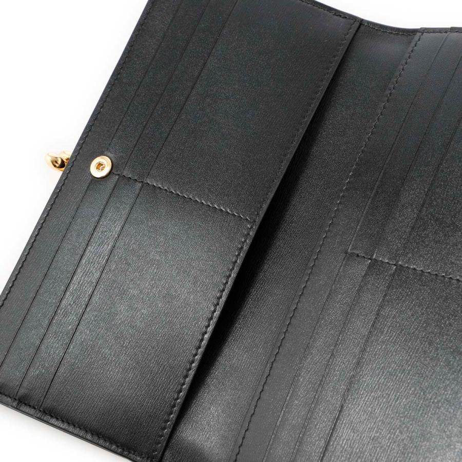 ジルサンダー JIL SANDER 長財布 小銭入れ付き GOJI PURSE MEDIUM ロングウォレット ブラック レディース