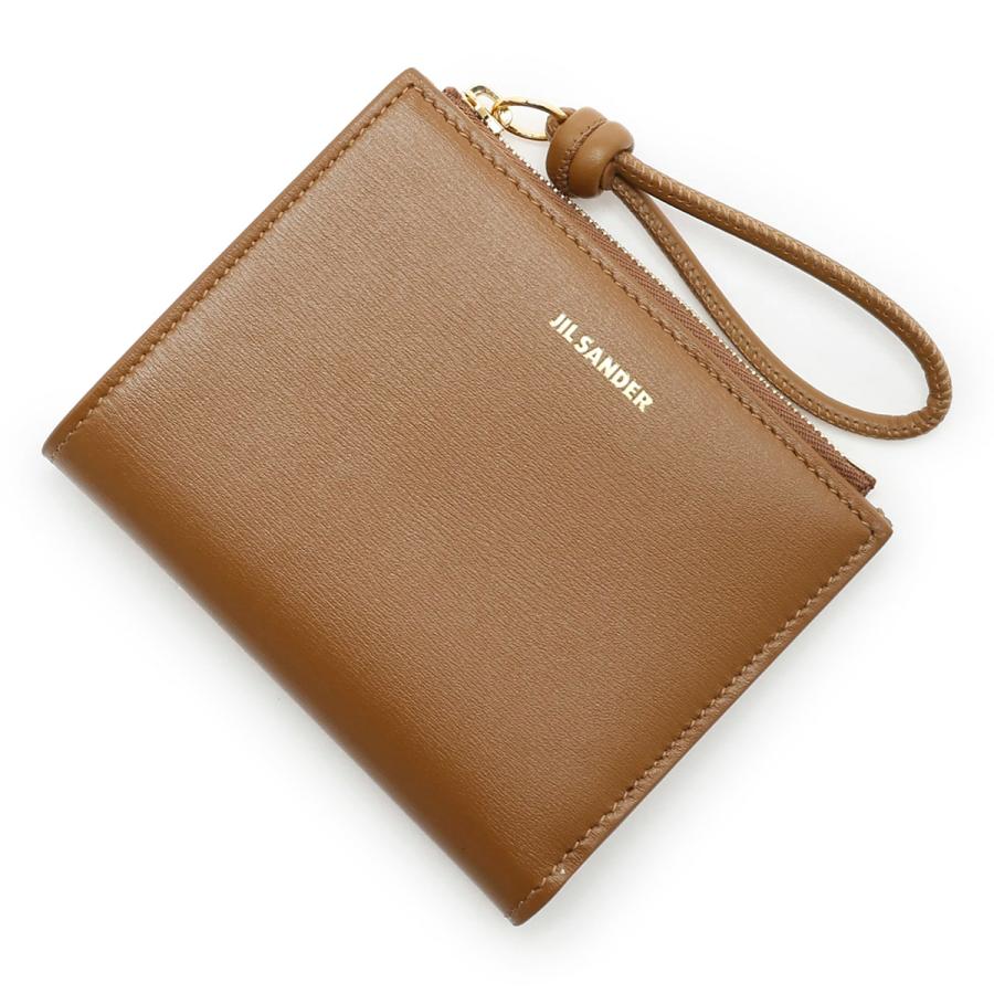 JIL SANDER 二つ折り財布 ブラウン ジルサンダー JIL SANDER J25UI0001 P6489 二つ折り財布 財布