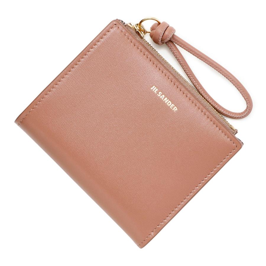 極美品 ジルサンダー　JIL SANDER 二つ折り財布 レザー ピンク系 楽天市場】JIL SANDER ジルサンダー 二つ折り財布 J07UI0016