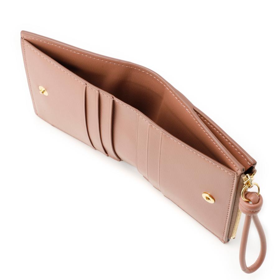 専用です。ジルサンダー　JIL SANDER 二つ折り財布 レザー ピンク系 ジルサンダー 二つ折り財布 ポケット ミニ財布 ピンク メンズ