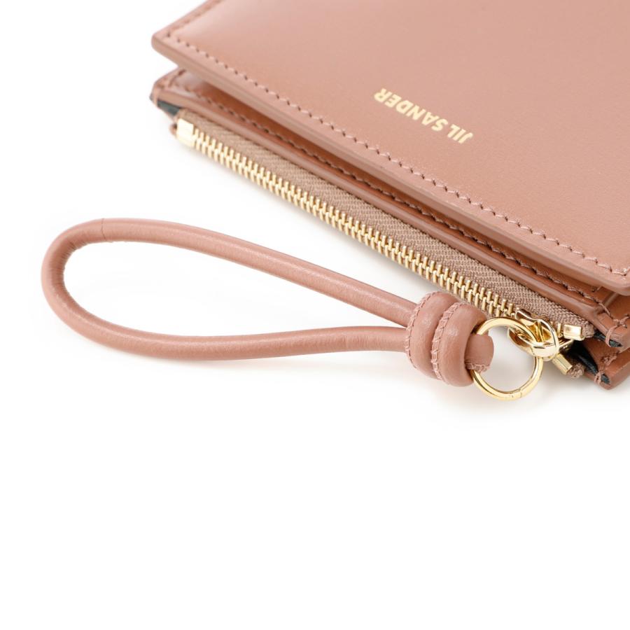 JIL SANDER 二つ折り財布 ピンク系 楽天市場】【アウトレット】ジルサンダー JIL SANDER 2つ折り