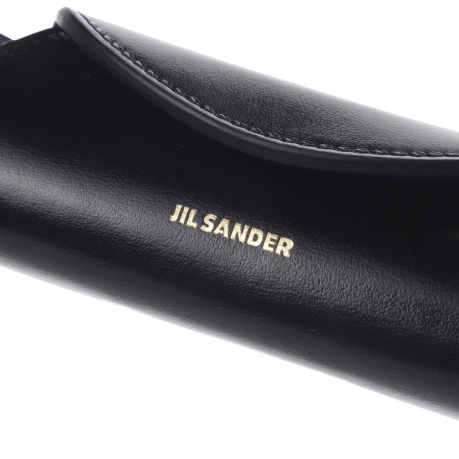【未使用】JIL SANDER ・アクセサリーケース　ブラック　保存袋付き JIL SANDER ジルサンダー クラッチバッグ 保存袋付き ブラック x