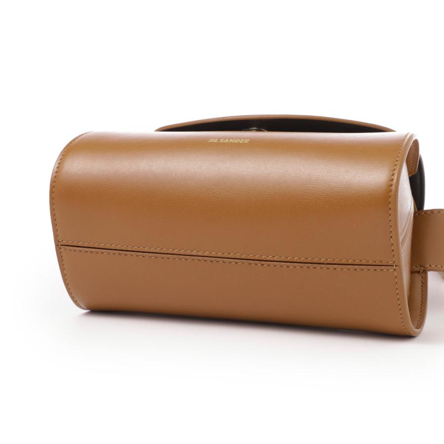 JIL SANDER ジルサンダー ショルダーバッグ CANNOLO NS ブラウン