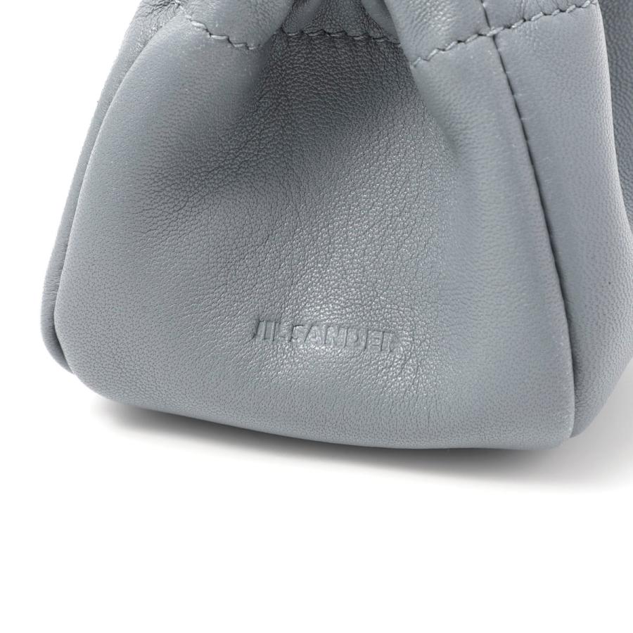 JIL SANDER（ジルサンダー） ポーチ RIPPLE POUCH ブルー レディース