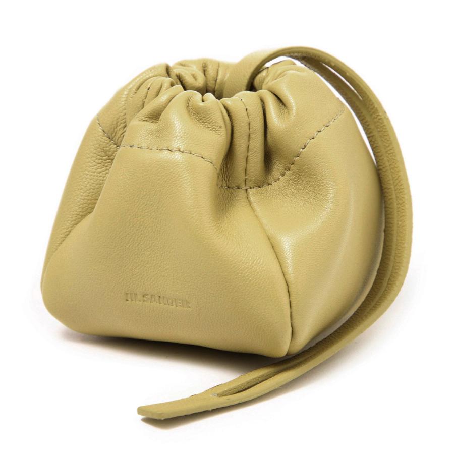 JIL SANDER（ジルサンダー） ポーチ RIPPLE POUCH バッグチャームポーチ イエロー レディース  j08wd0031-p5106-703 : モダンブルーYahoo!店 - 通販 - Yahoo!ショッピング