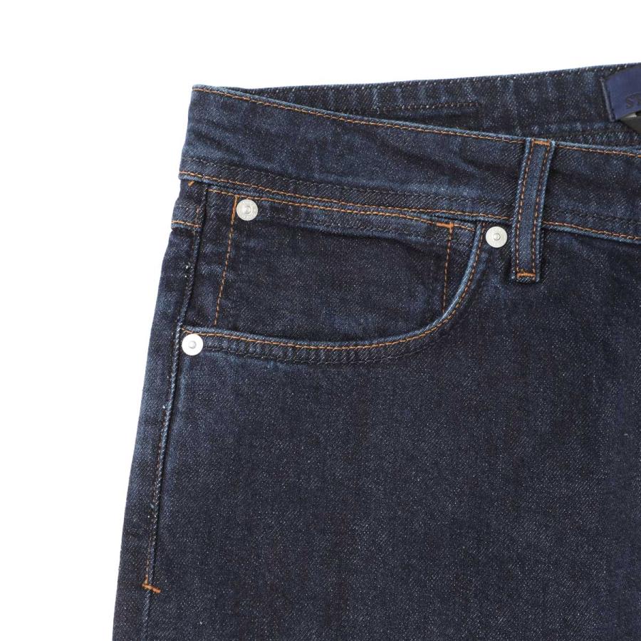 ストーンアイランド STONE ISLAND ボタンフライジーンズ J100007 STRETCH INDIGO DENIM-RINSED STONE ISLAND DENIM RESEARCH ブルー メンズの画像
