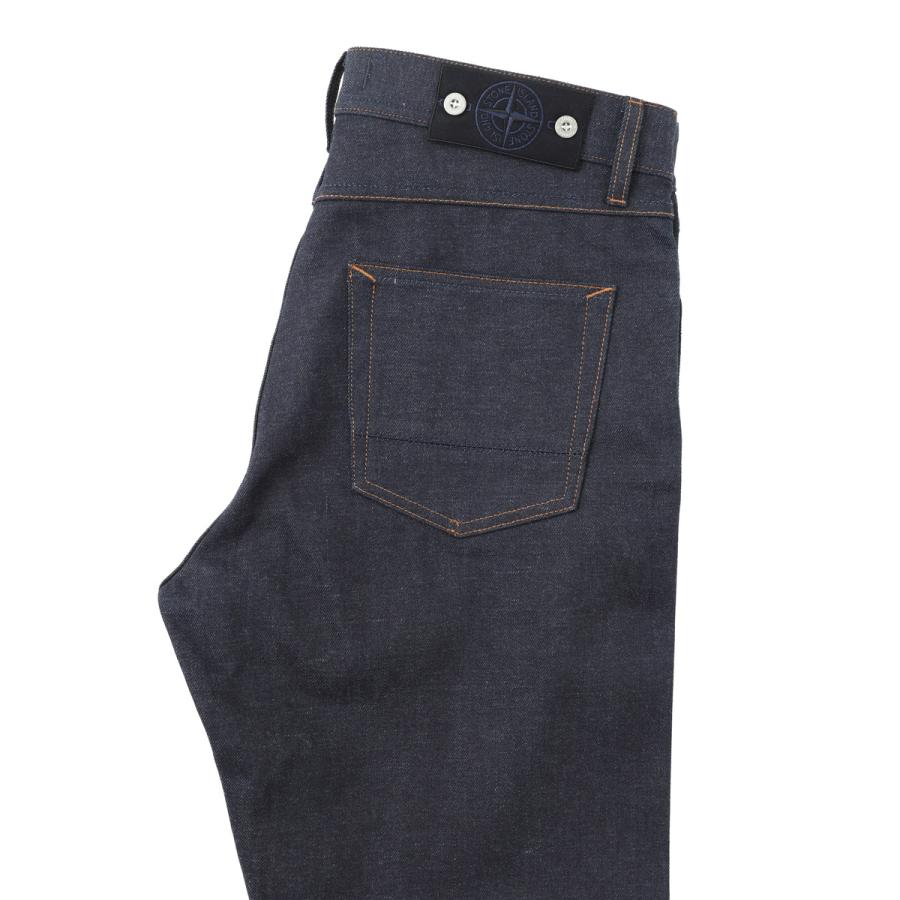 ストーンアイランド STONE ISLAND ボタンフライジーンズ J100008 SELVEDGE INDIGO DENIM-RAW STONE ISLAND DENIM RESEARCH ブルー メンズの画像