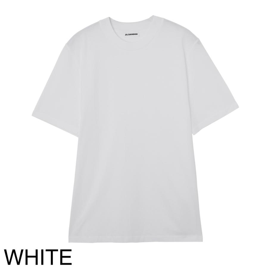 ジルサンダー　コットン　クールネックＴシャツ JIL SANDER ジルサンダー クルーネック半袖Tシャツ メンズ