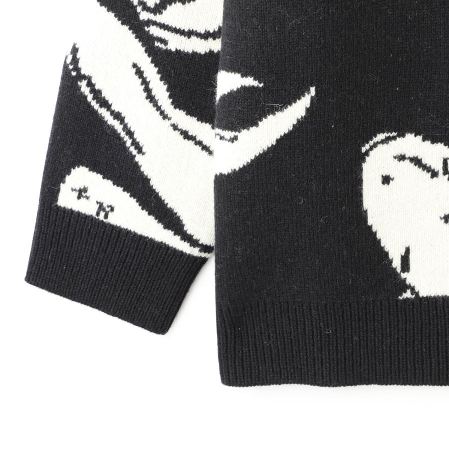 JIL SANDER ジルサンダー クルーネックニット ブラック メンズ