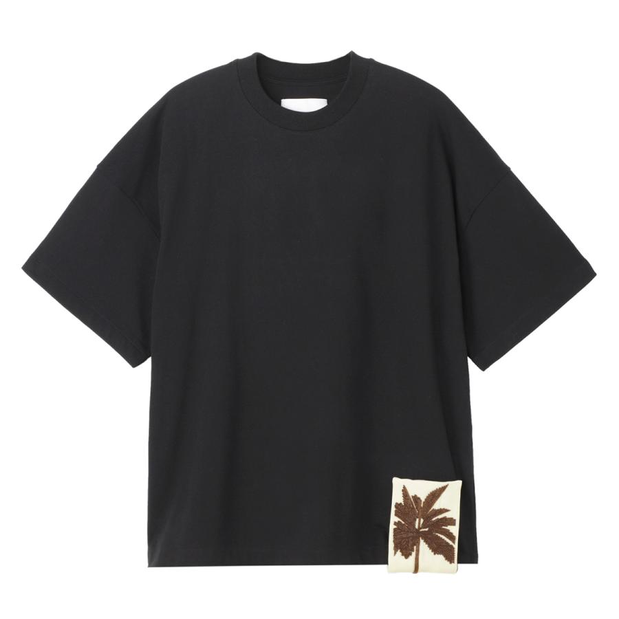 XXL ジルサンダー クルーネック Tシャツ 黒 JIL SANDER JIL SANDER ジルサンダー クルーネック半袖Tシャツ メンズ