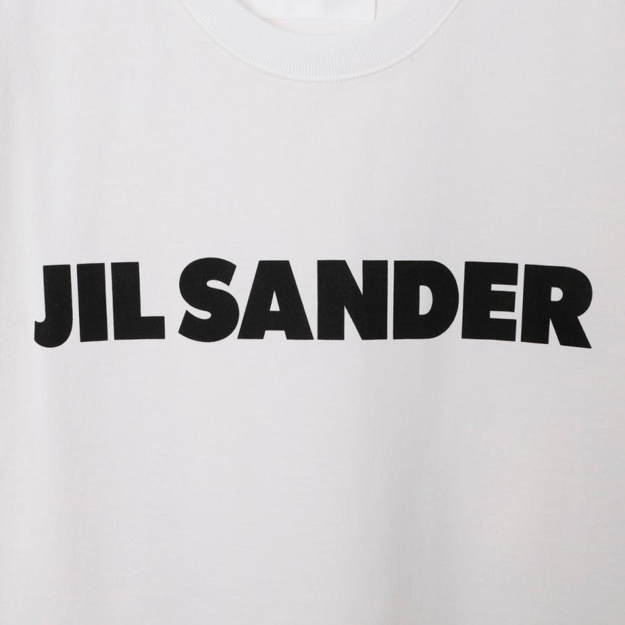 ジルサンダー JIL SANDER クルーネック長袖カットソー ホワイト メンズ j22gc0136-j45047-102｜mb-y｜06