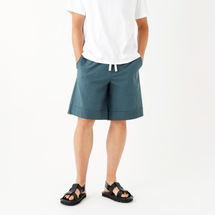 JIL SANDER ジルサンダー ハーフパンツ グリーン メンズ j22mu0103 