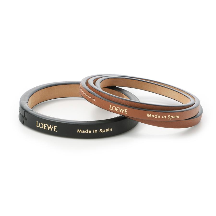 LOEWE（ロエベ） バングル ブレスレット ブラック レディース : モダン