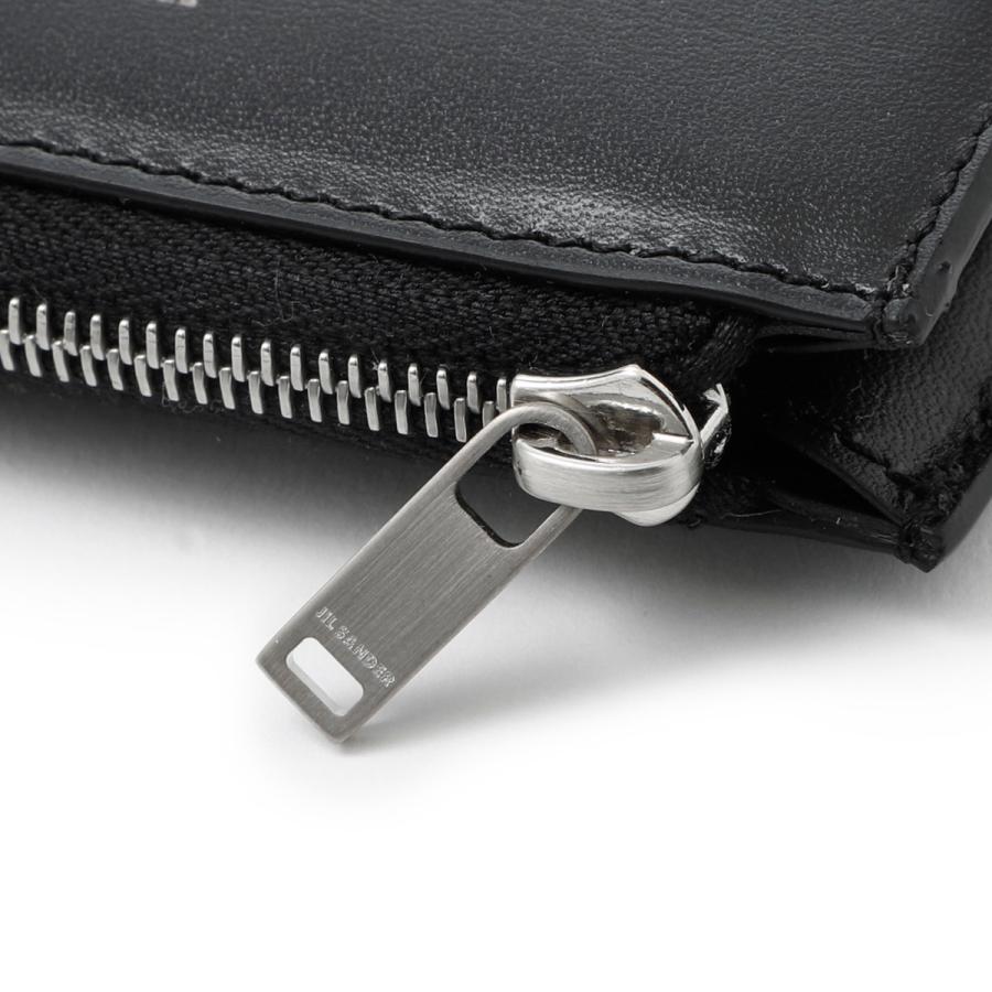 JILSANDER ケース コンパクトウォレット カードケース ブラック JIL SANDER ジルサンダー カードケース CREDIT CARD PURSE