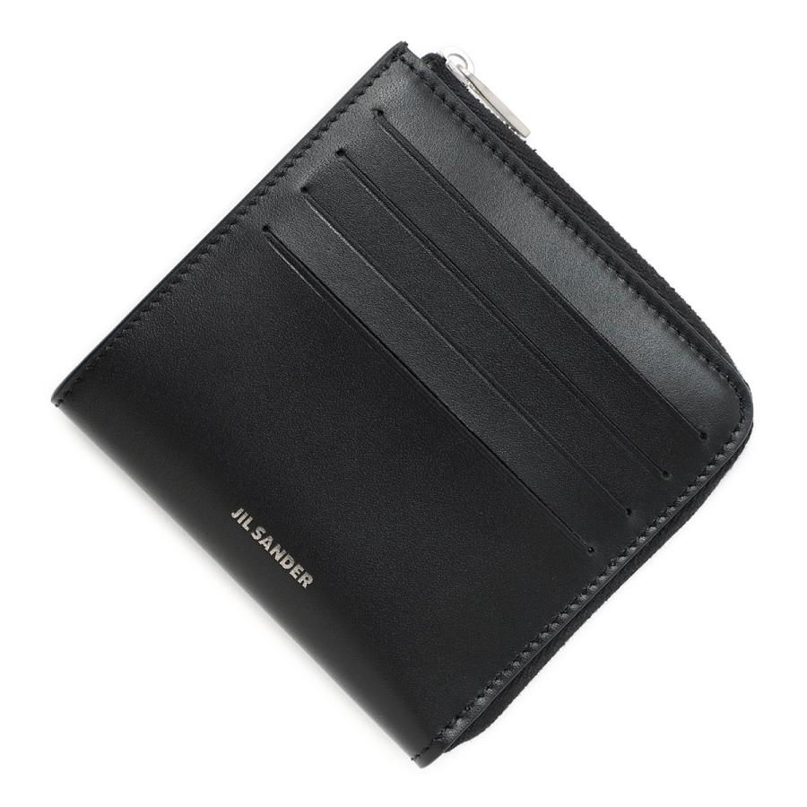 【美品】JILSANDER ジルサンダー ケース ブラック JIL SANDER（ジルサンダー） コインケース CREDIT CARD PURSE