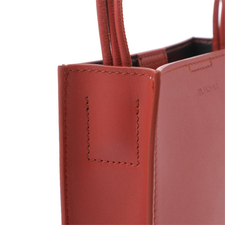 24AW new/Jil Sander 折畳小型レザークロスボディバッグ Bag Red
