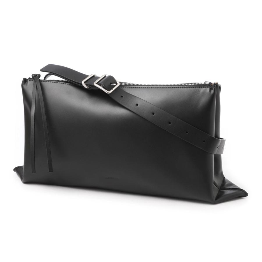 JIL SANDER 2way ハンドバッグ ショルダー レザー ブラック JIL SANDER（ジルサンダー） ハンドバッグ 2WAY EMPIRE MIDIUM